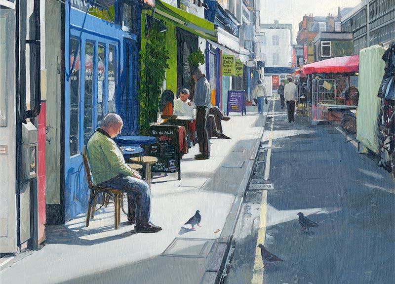 Sharing Breakfast - Oil