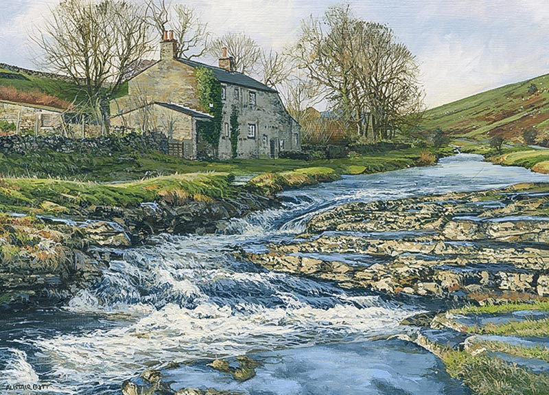 Throught the rapids, Deepdale, North Yorkshire