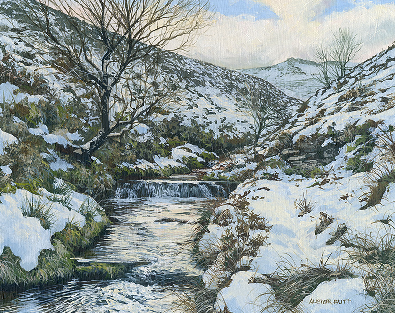 Slowly melting, Kinder Scout