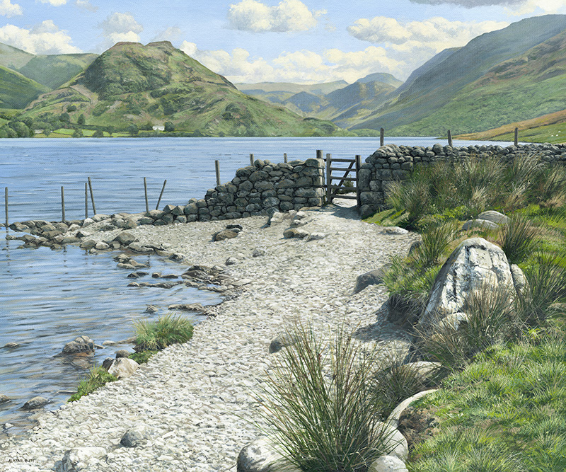 Walking around Crummock Water